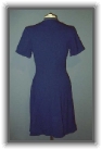 BlueSwingBack * 1940s Swing Dress, Back