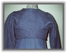 RegencyCoatBack * Regency Spencer, Back Close-up